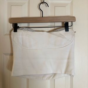 ZARA rhinestone corset